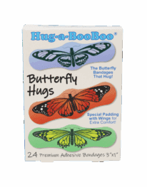 Butterfly Hugs adhesive bandages