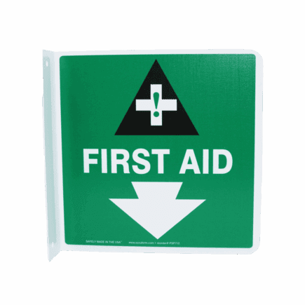 First Aid Sign 8 x 8