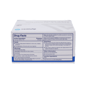 Alcohol prep pads drug facts