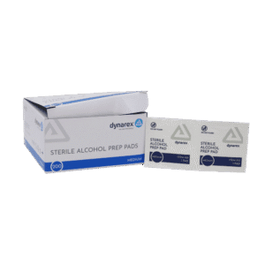Sterile Alcohol Prep Pad 200 count box size medium