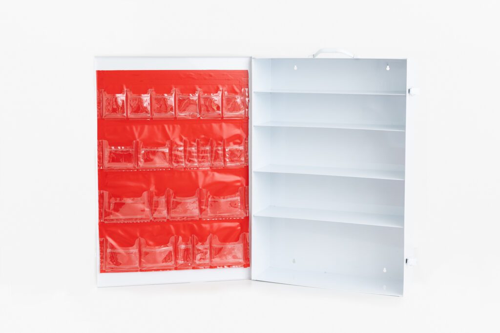 Extra Large industrial first aid cabinet empty - 5 shelf