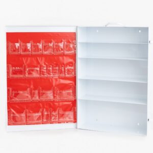 Extra Large industrial first aid cabinet empty - 5 shelf