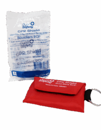 CPR Barrier Keychain pouch