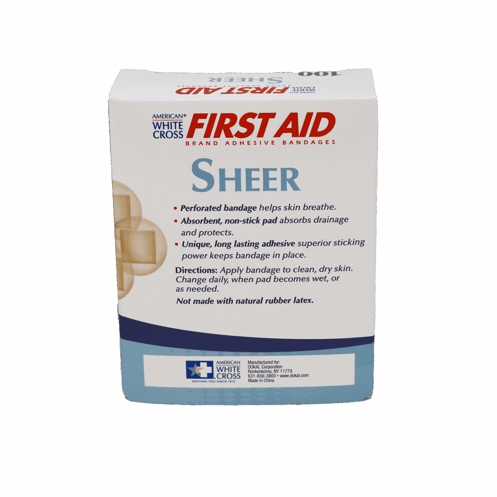 Sheer Spot Bandages 7/8" diameter - 100/box