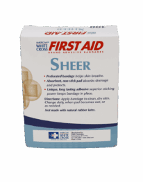 Sheer Spot Bandages 7/8" diameter - 100/box
