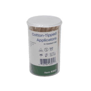 Cotton tipped applicators 100/ct vial
