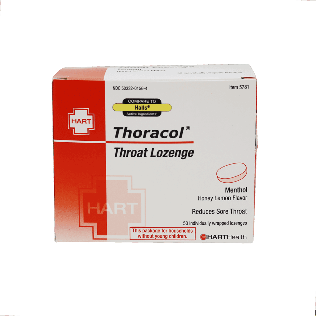 Honey Lemon throat lozenges 50 count box