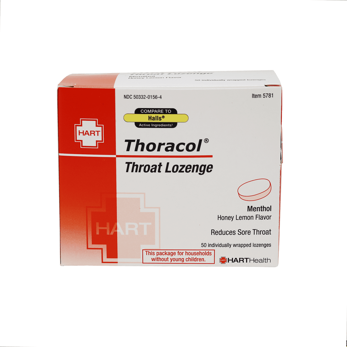 Honey Lemon throat lozenges 50 count box