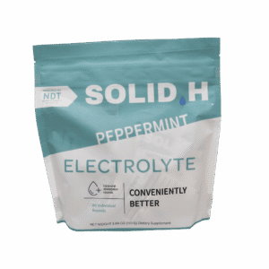 Solid H Peppermint Electrolyte Rounds - 80/ct bag