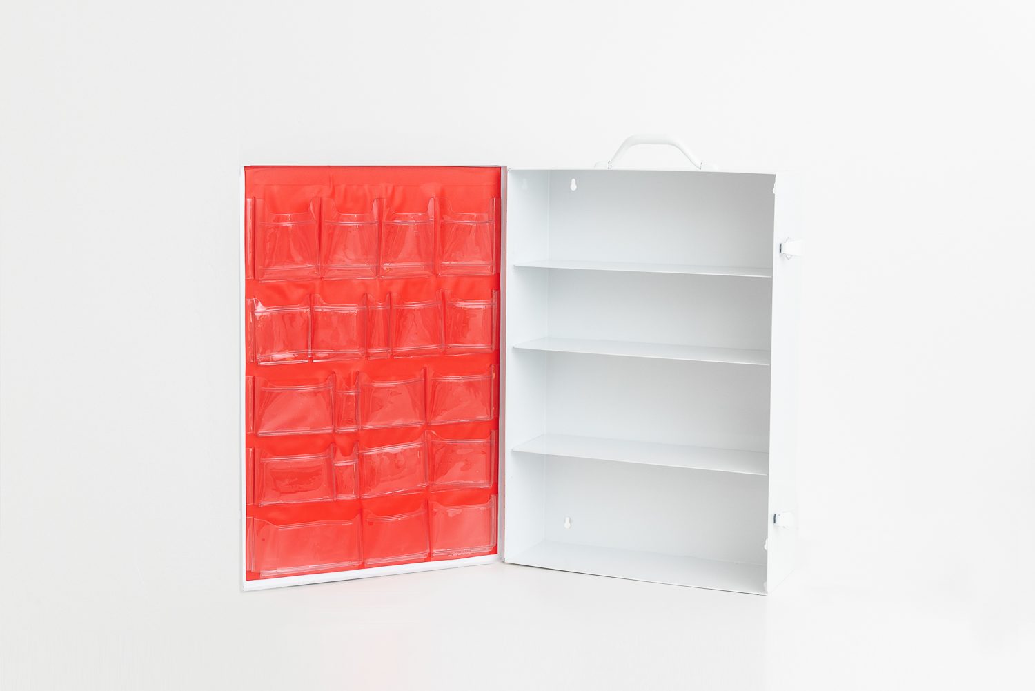 Large Industrial First Aid Cabinet Empty - 4 shelf