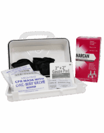Emergency Opioid Overdose Kit - open