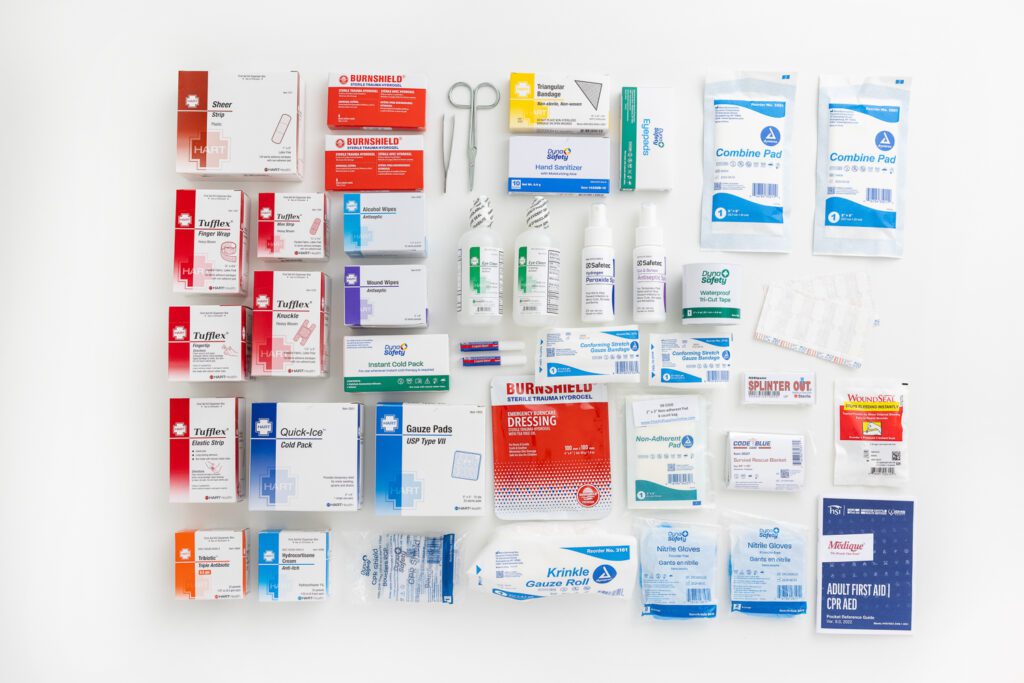Medium Industrial First Aid Kit - no tablets