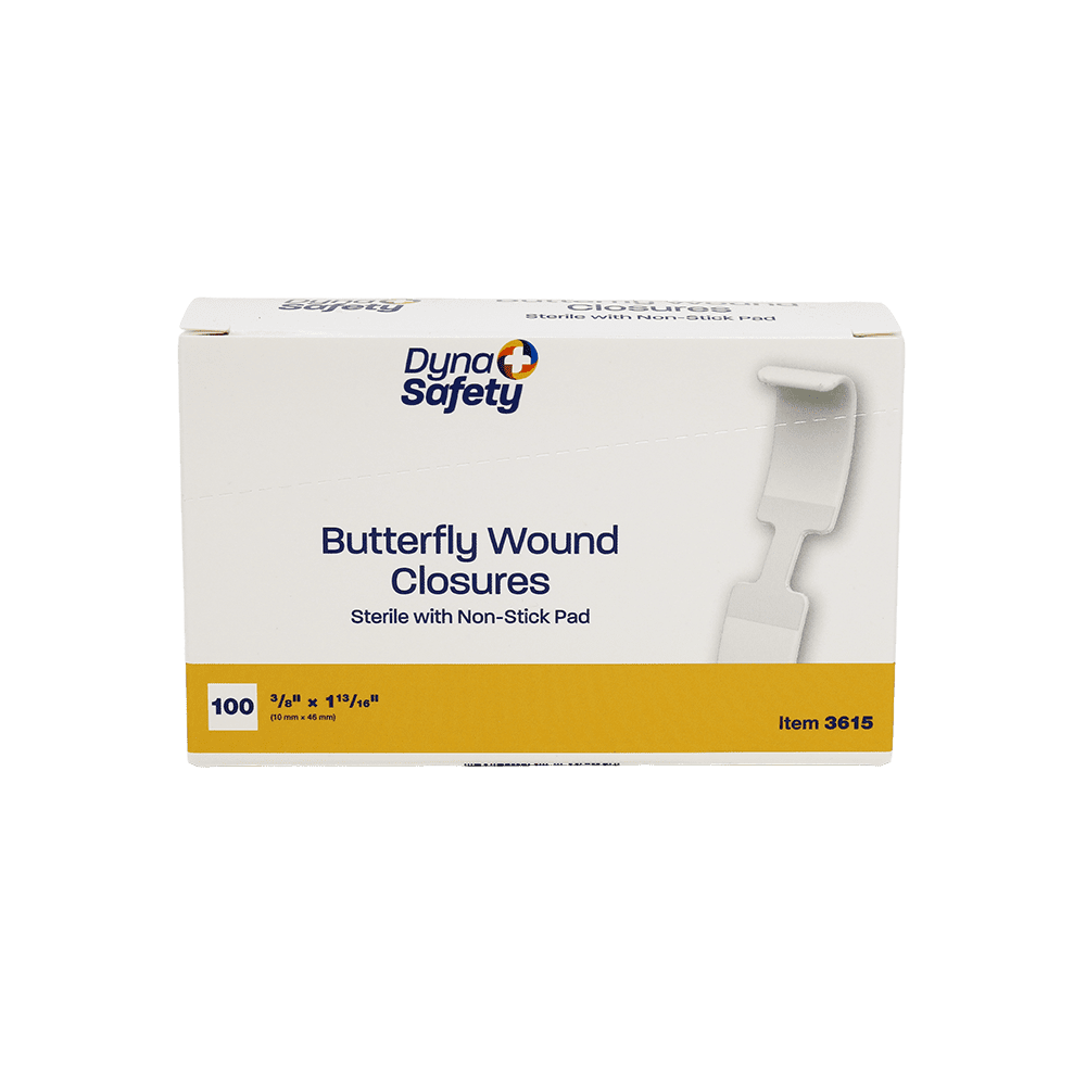 Dynarex Butterfly Strips Medium - 100/box
