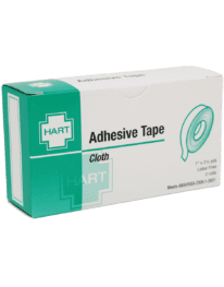 Cloth Adhesive Tape 1" x 2.5 yards. 2 rolls per double width unit box.