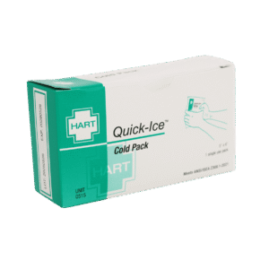 Small instant ice pack in unit box