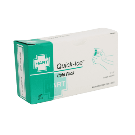 Small instant ice pack in unit box