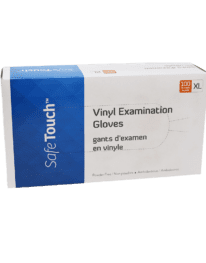 Vinyl Exam Gloves Extra Large 100 count box