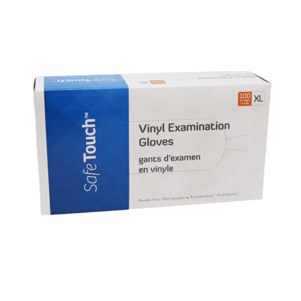 Vinyl Exam Gloves Extra Large 100 count box