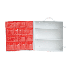 Empty 3 shelf Industrial first aid cabinet