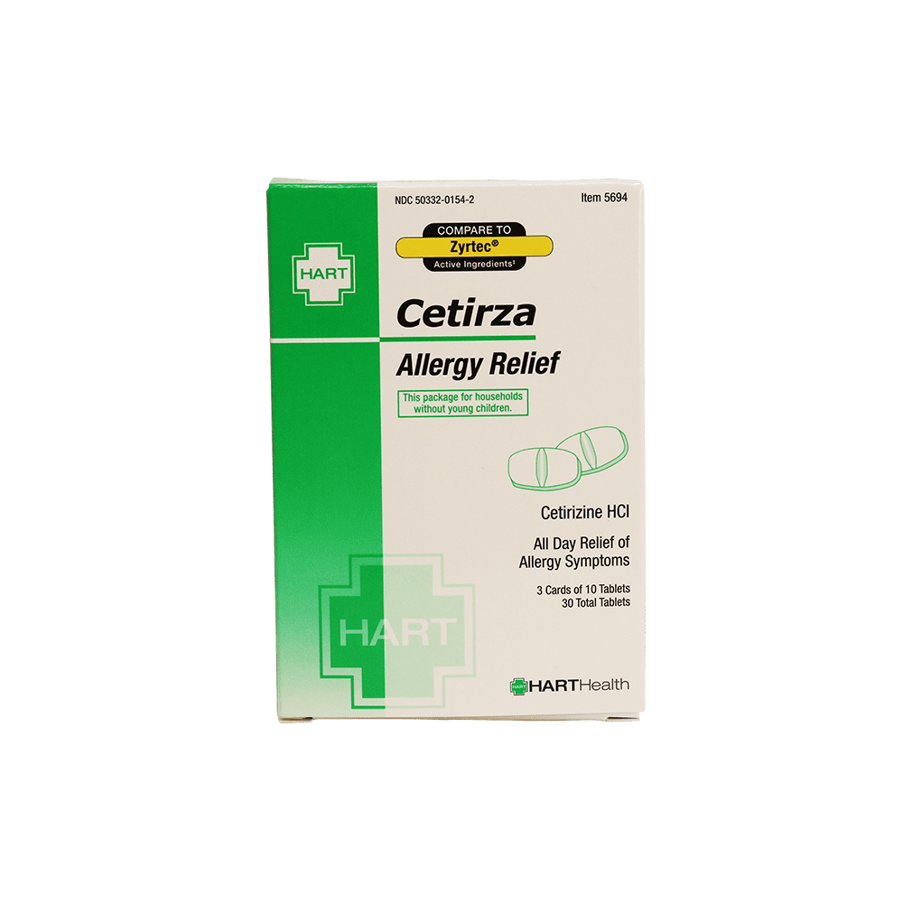 Cetirza Allergy Relief - 30 count box