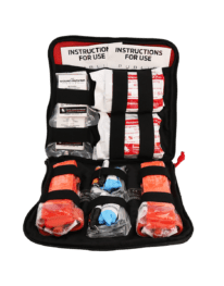 NAR Compact Bleeding Control Twin Pack, Red Nylon Bag - Image 2