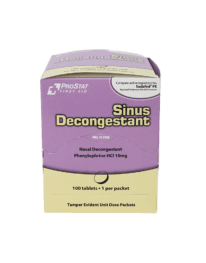 Sinus Decongestant - 100 count box
