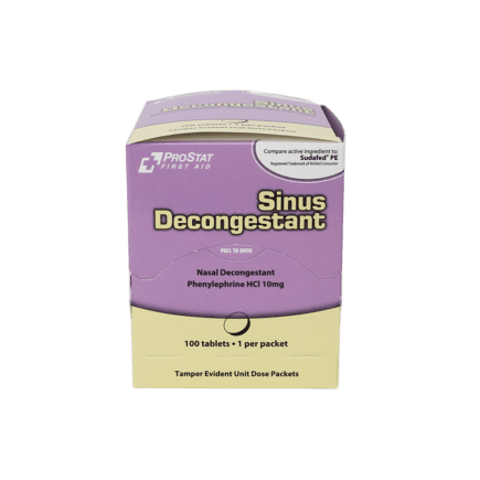 Sinus Decongestant - 100 count box