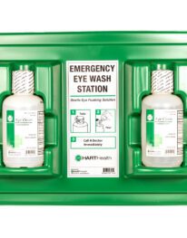 Dual 16 oz eye wash station