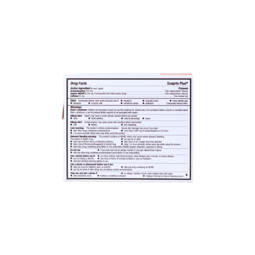 Exaprin Plus Extra Strength