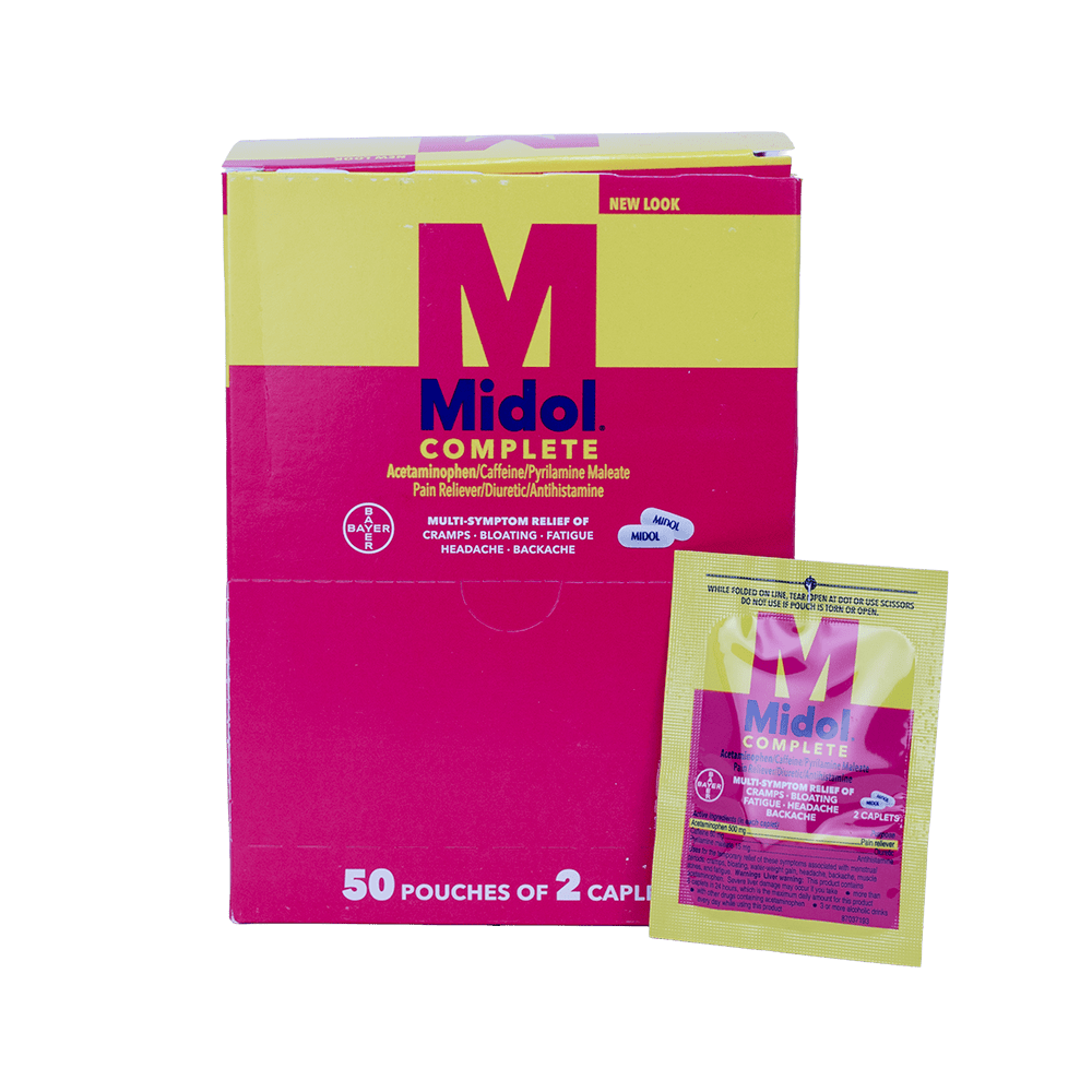 Midol Complete Workplace Dispenser Box