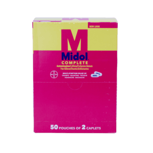 Midol Complete Workplace Dispenser Box