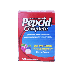 Pepcid Complete 50 chewable tablets